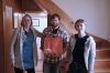 Kristveig, Derek and Alda with the new bag of Gullkistan
