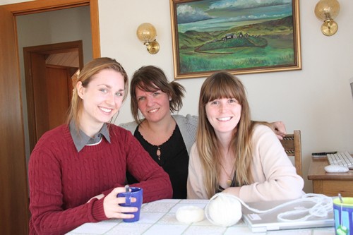 Rosalind, Caroline and Noelle